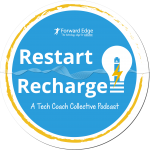 Image of Forward Edge Restart Recharge Podcast Logo