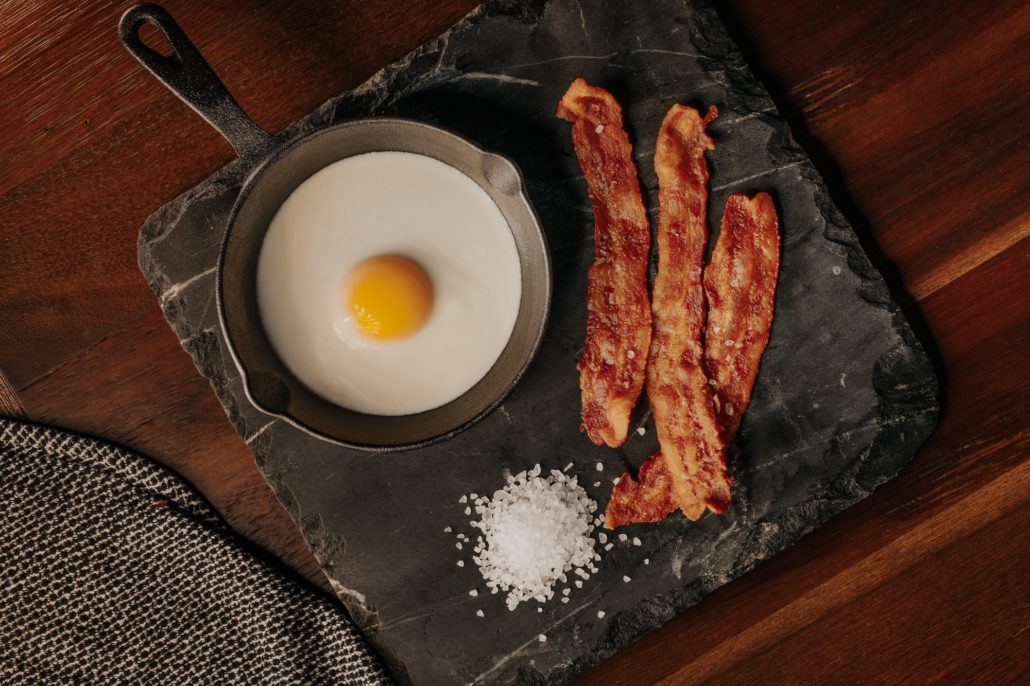 Image of Egg and Bacon Breakfast