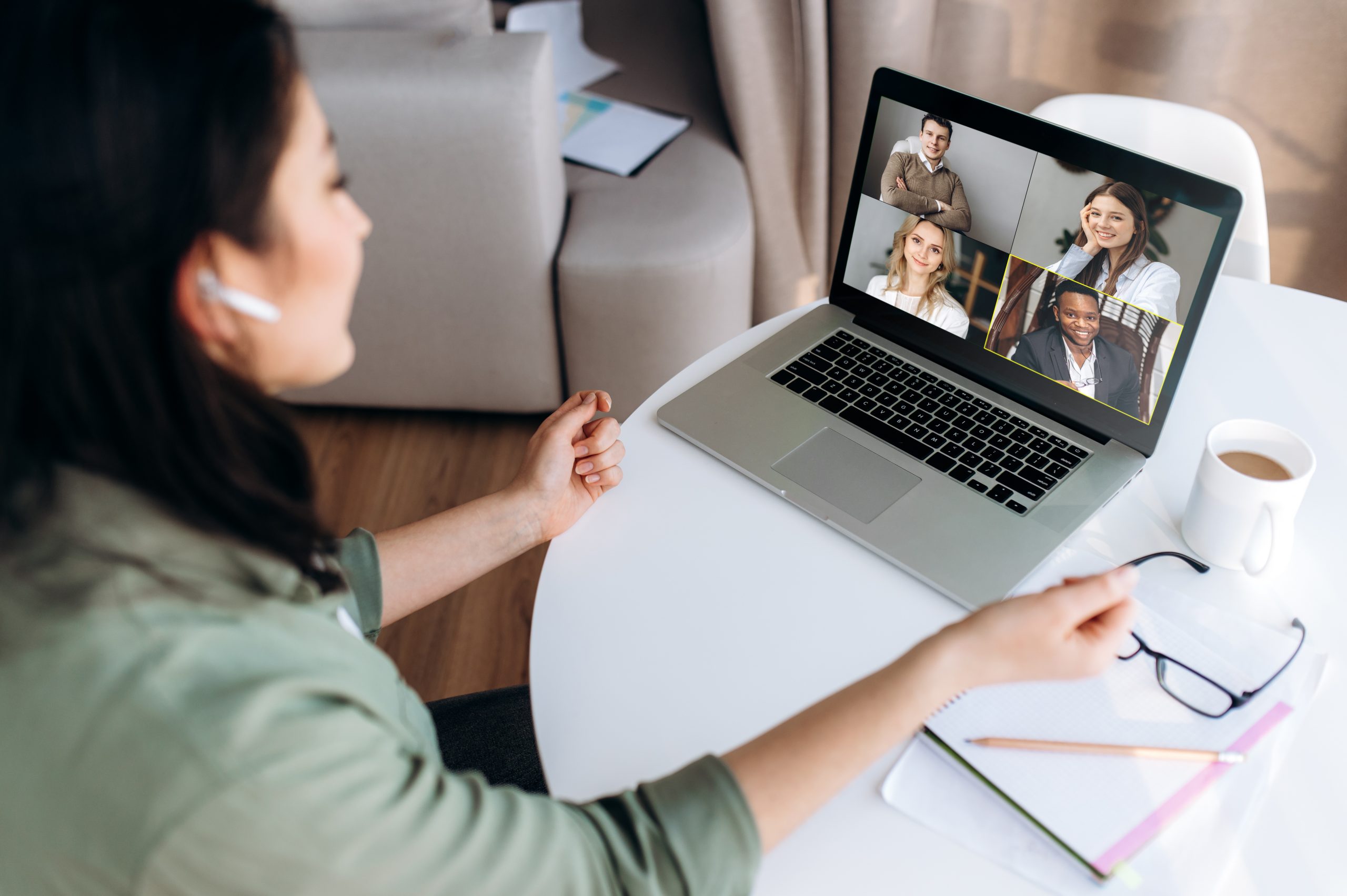 Image of IT Professional in a Virtual Meeting