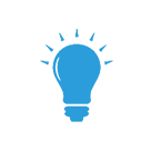 Image of Light Bulb Icon Image of Light Bulb Icon