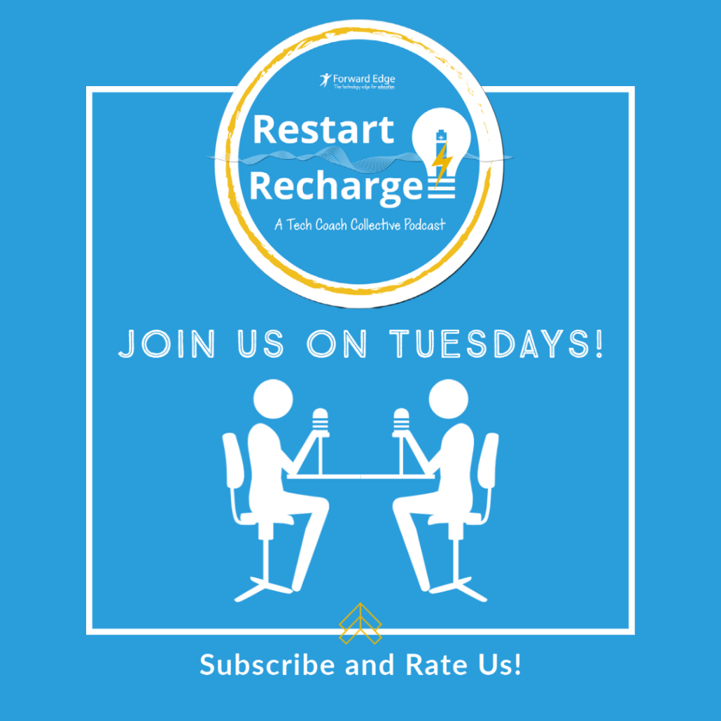Image of Restart Recharge Podcast Logo
