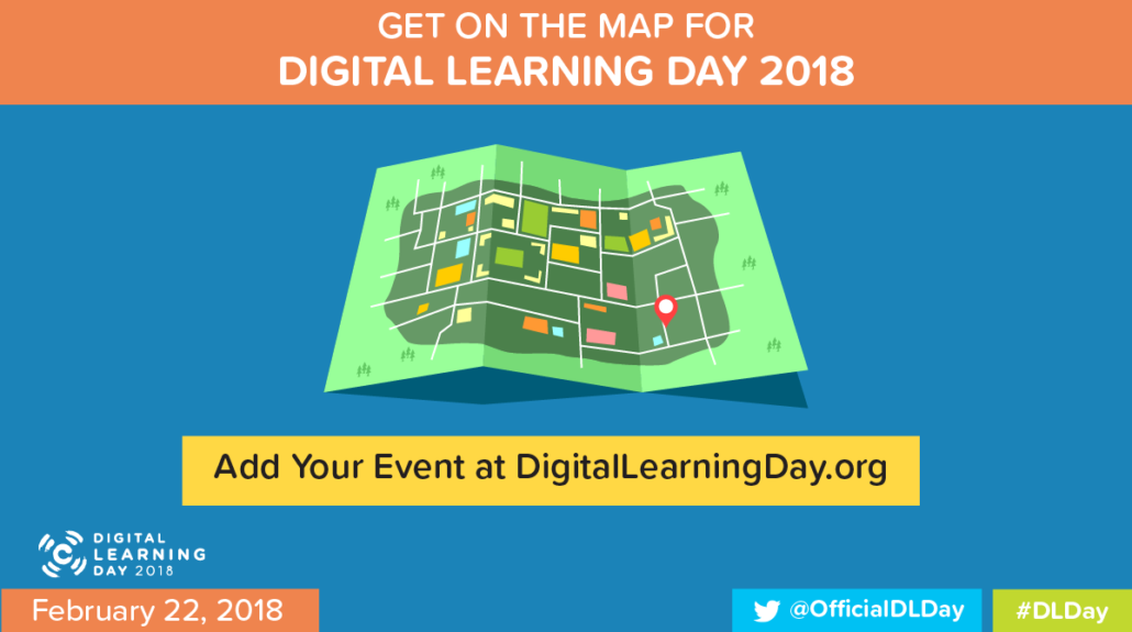Image of Digital Learning Day Map