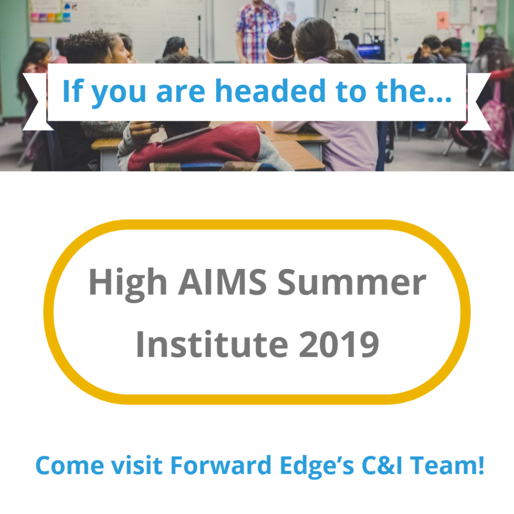 Image of High AIMS Summer Institue 2019 Advertisment