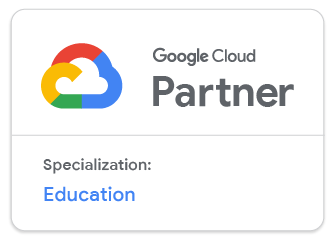 Image of Google Cloud Partner Specialization: Education Logo