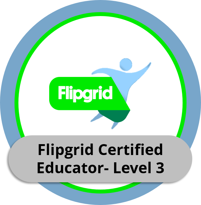 Flipgrid Certified Educator- Level 3 (1)
