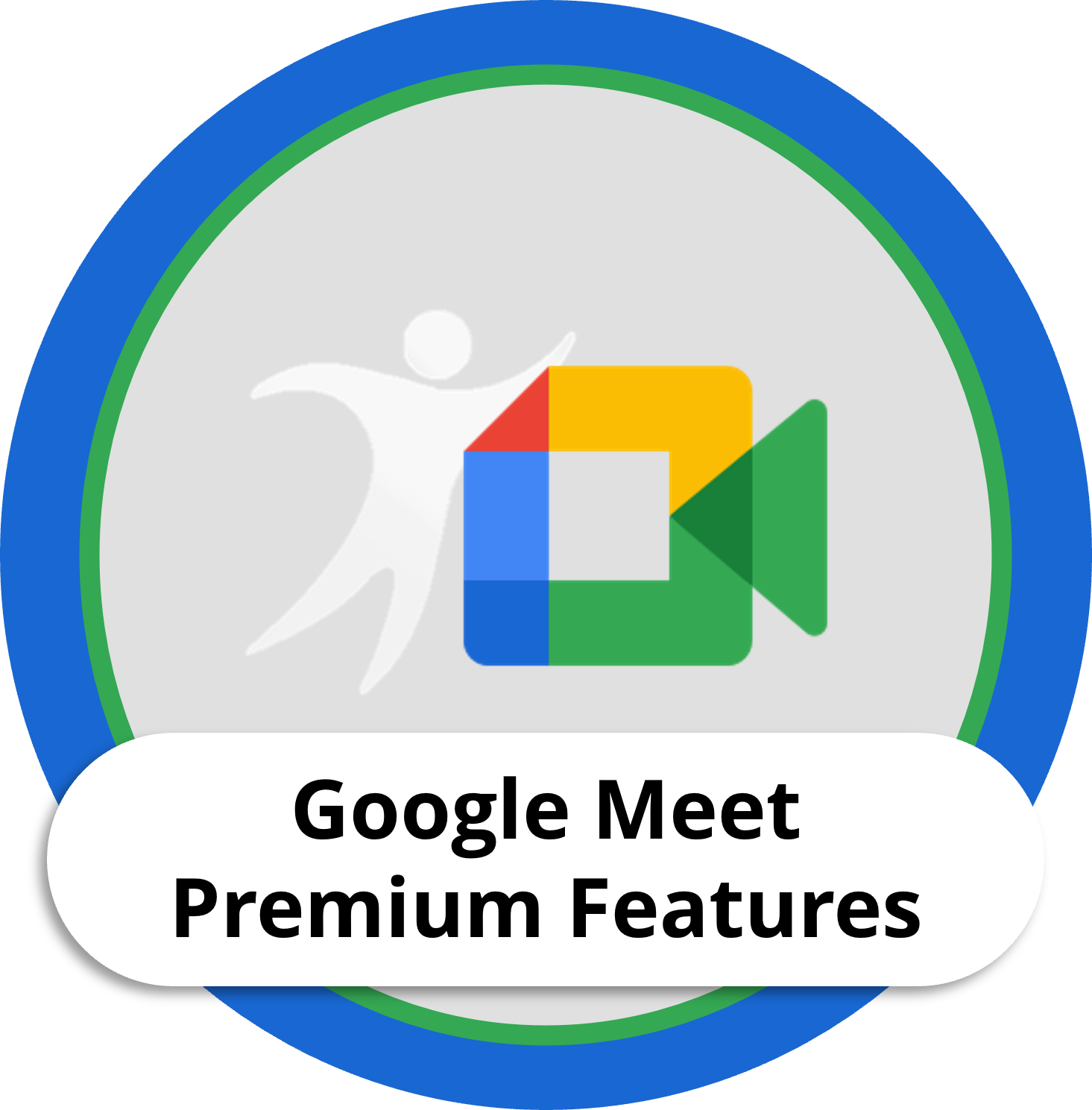 Google meet premium features Badge