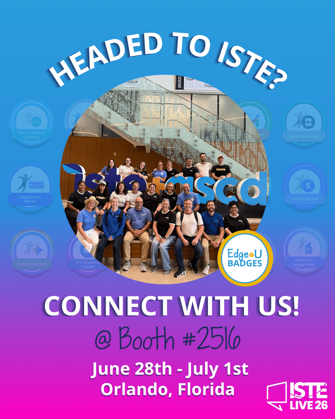 ISTE Event Social Media Posts